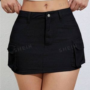 SHEIN Mini Cargo Skirt